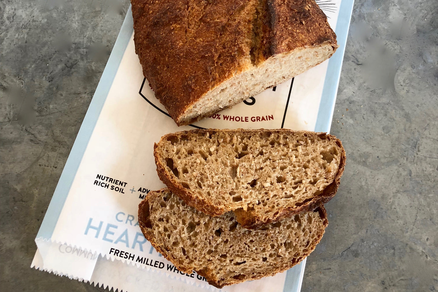Hearth Bread – Cracked Wheat