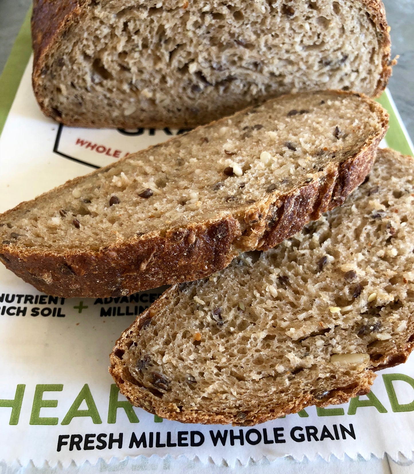 Hearth Bread – Seeded