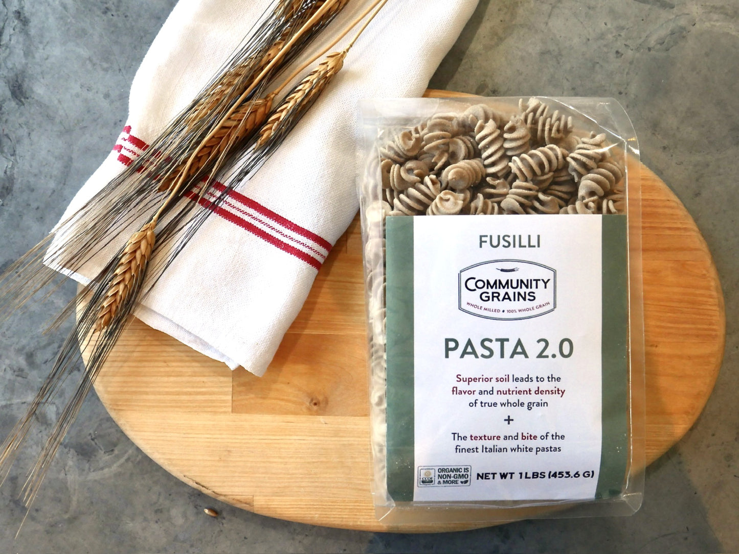 Organic Fusilli Pasta 2.0