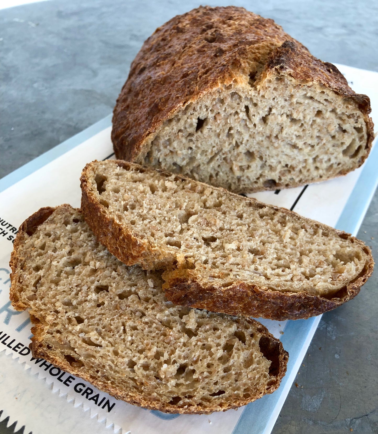 Hearth Bread – Cracked Wheat