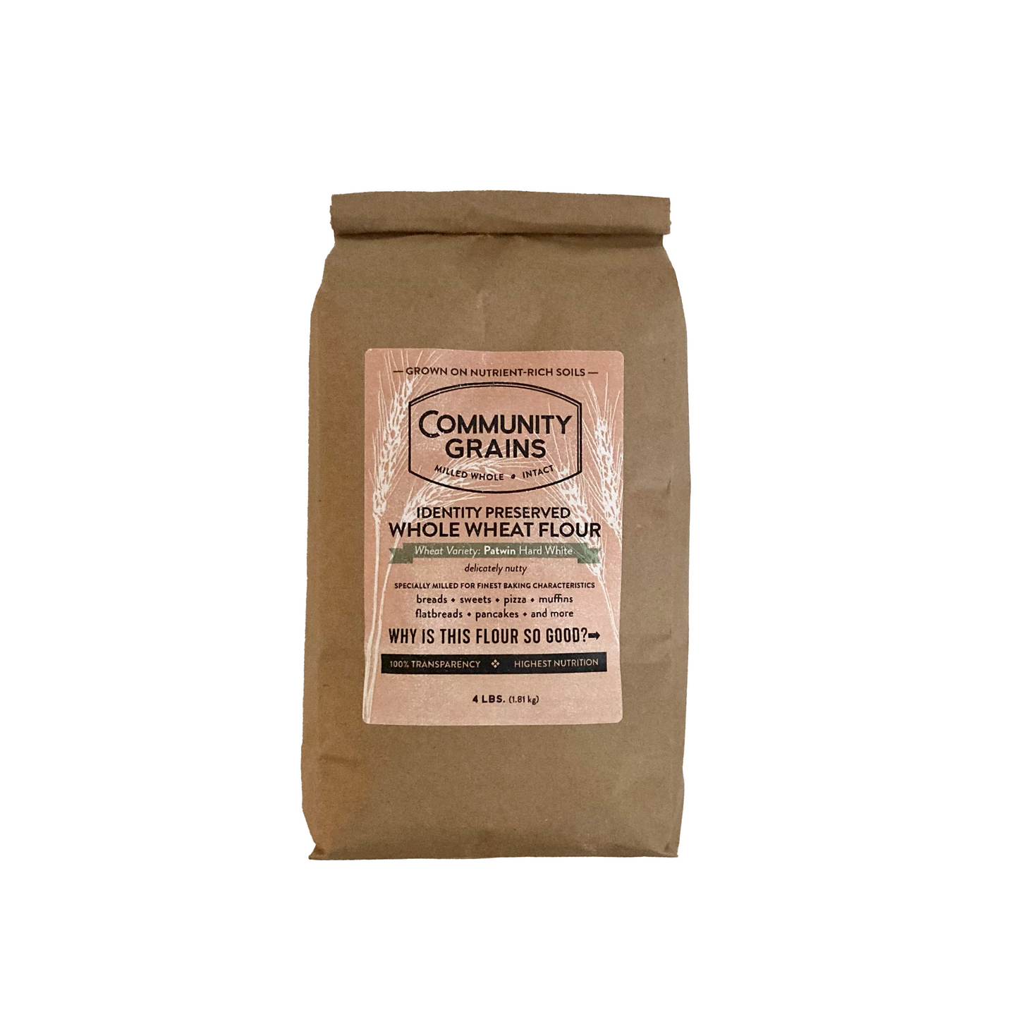 Patwin Hard White Winter Wheat Flour